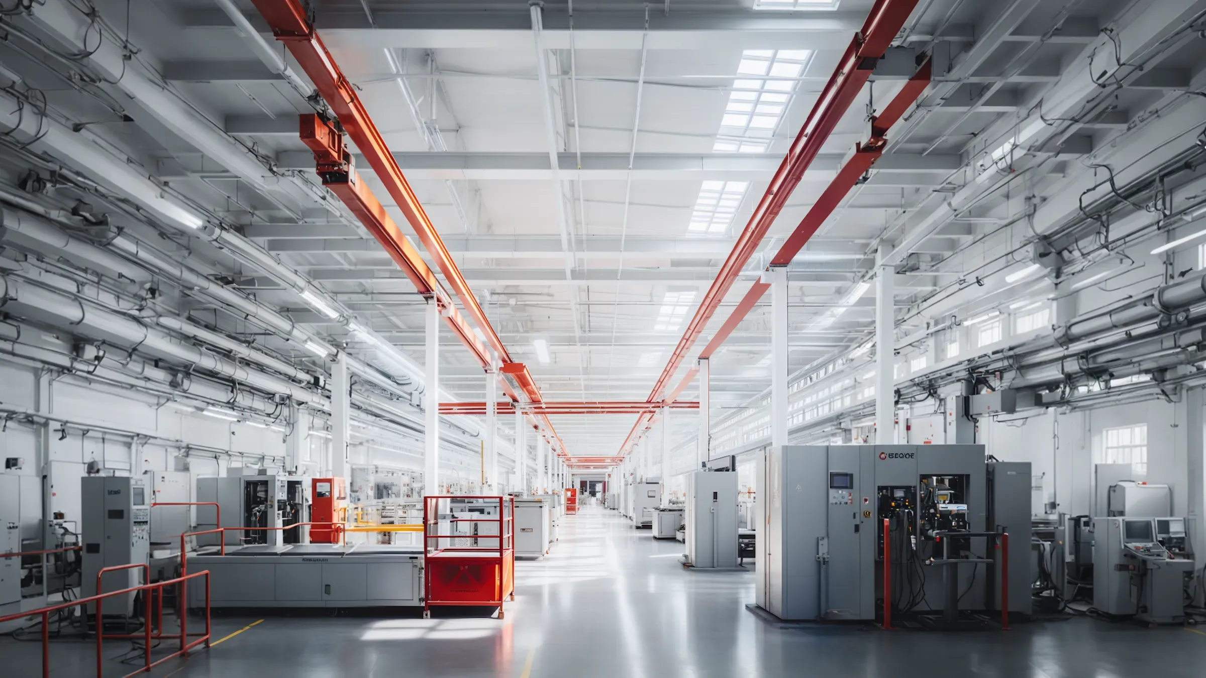 Manufacturing plant interior